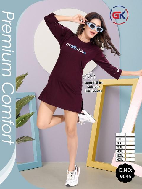 Shorya ladies long t-shirt wholesale supplier of clothes 