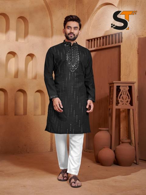 Shree salasar traditional mirror work kurta pajama clothes vendors wholesale