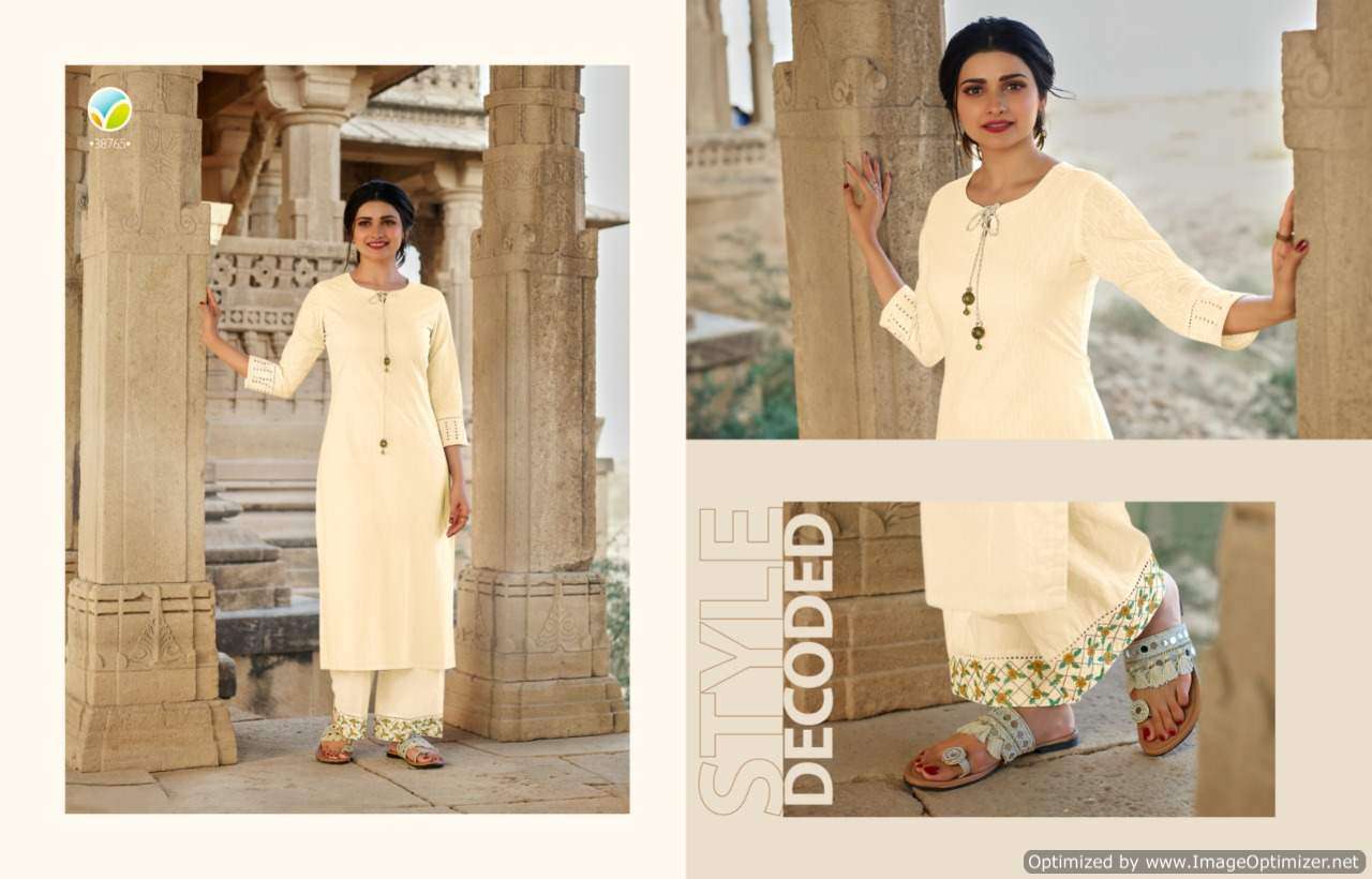 Vinay Tumbaa Vintage Ethnic Wear Online Kurti With Bottom Catalog
