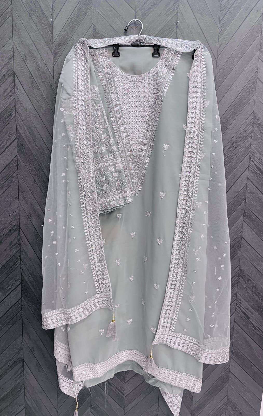 KF - 147 Fox Georgette With Multi Pakistani Suits wholesale online market