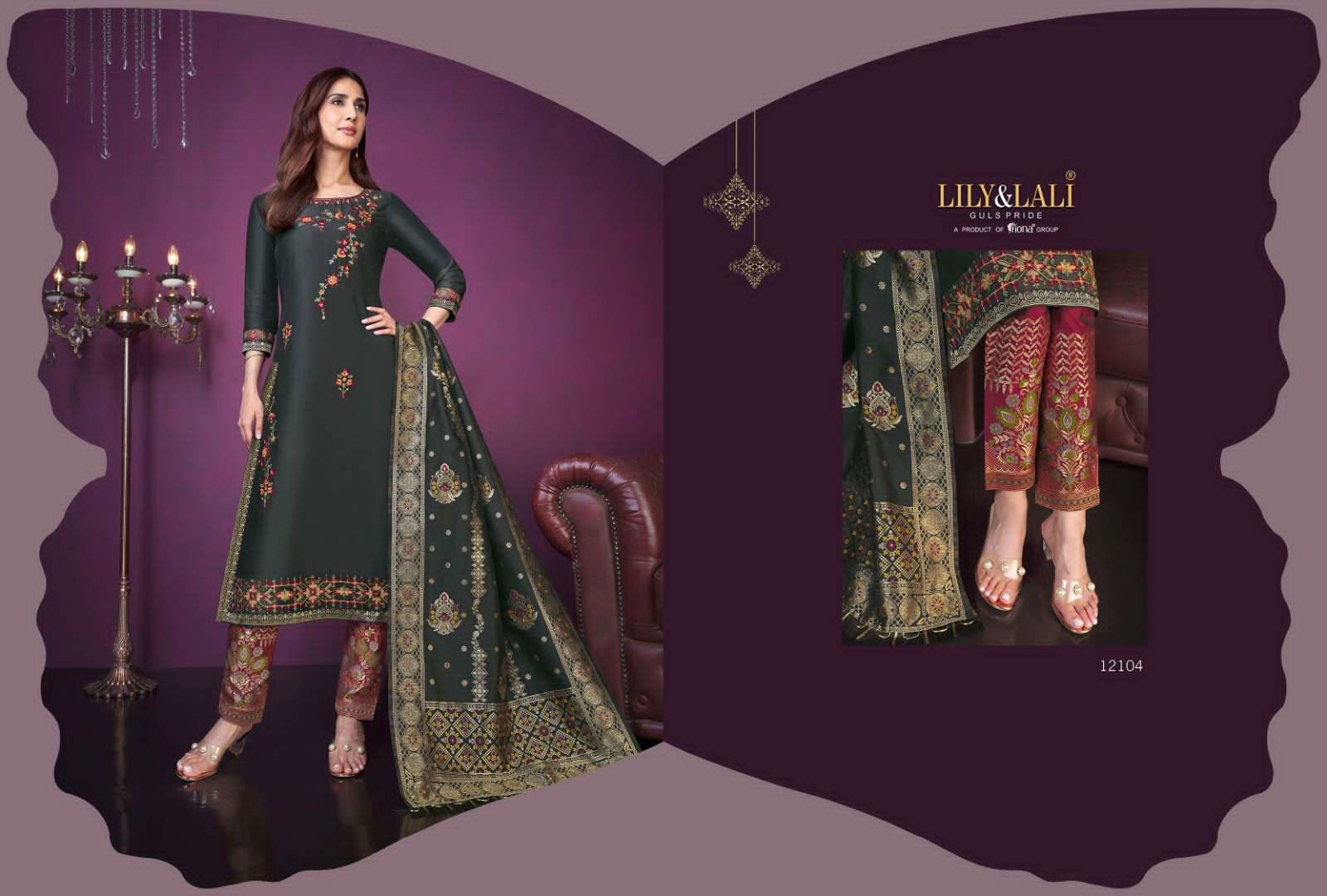 LILY & LALI MEENAKARI vol 3 VAANI KAPOOR COLLECTION branded kurti wholesale rate