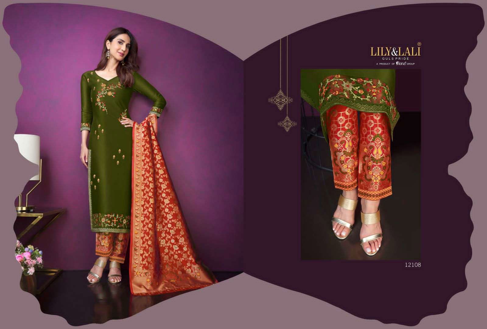 LILY & LALI MEENAKARI vol 3 VAANI KAPOOR COLLECTION branded kurti wholesale rate