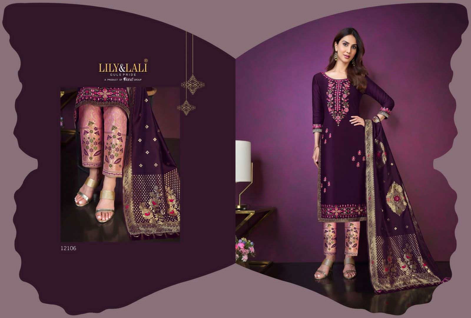 LILY & LALI MEENAKARI vol 3 VAANI KAPOOR COLLECTION branded kurti wholesale rate