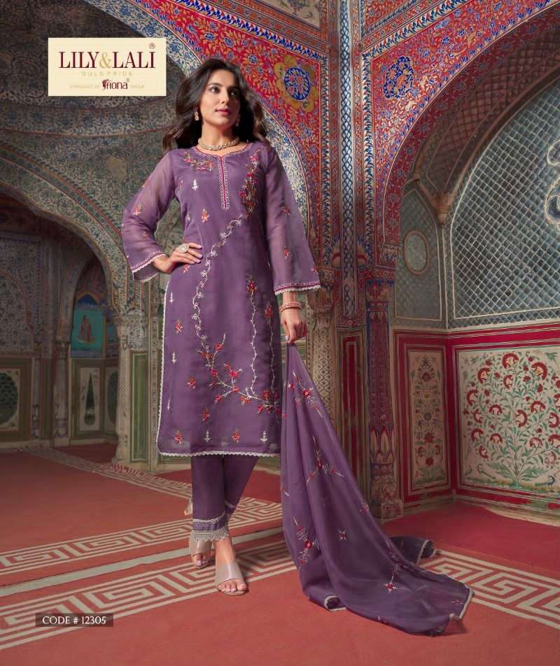 LILY & LALI Presents SHAHNAZ embordery and handwork boutique kurti wholesale price