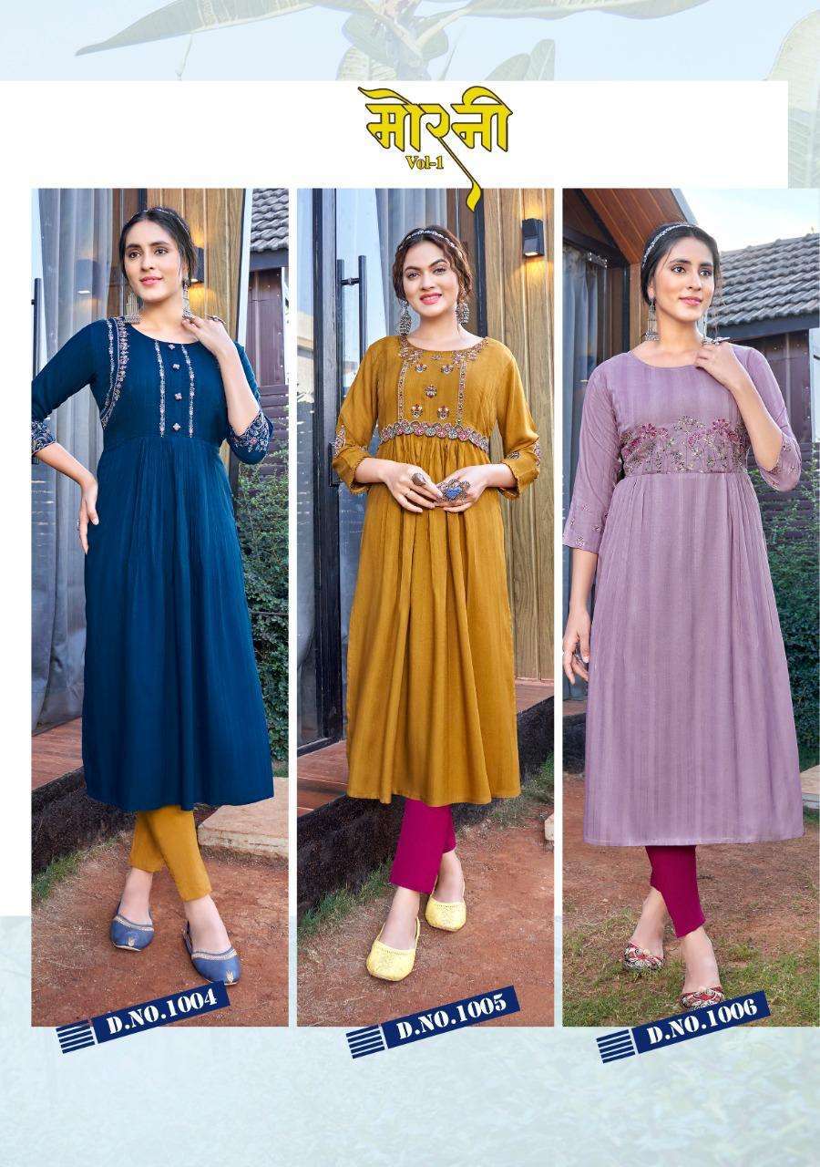  Koodee Morni vol 1designer  Kurti Wholesale market