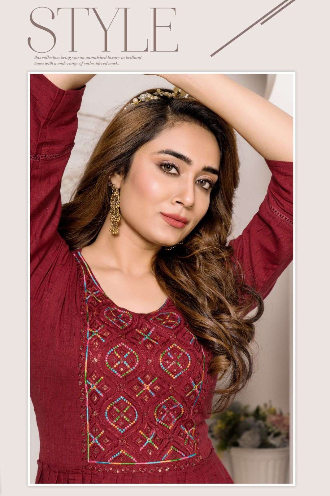 HIRWA Saanjh Vol.1 Wholesale kurti for boutique