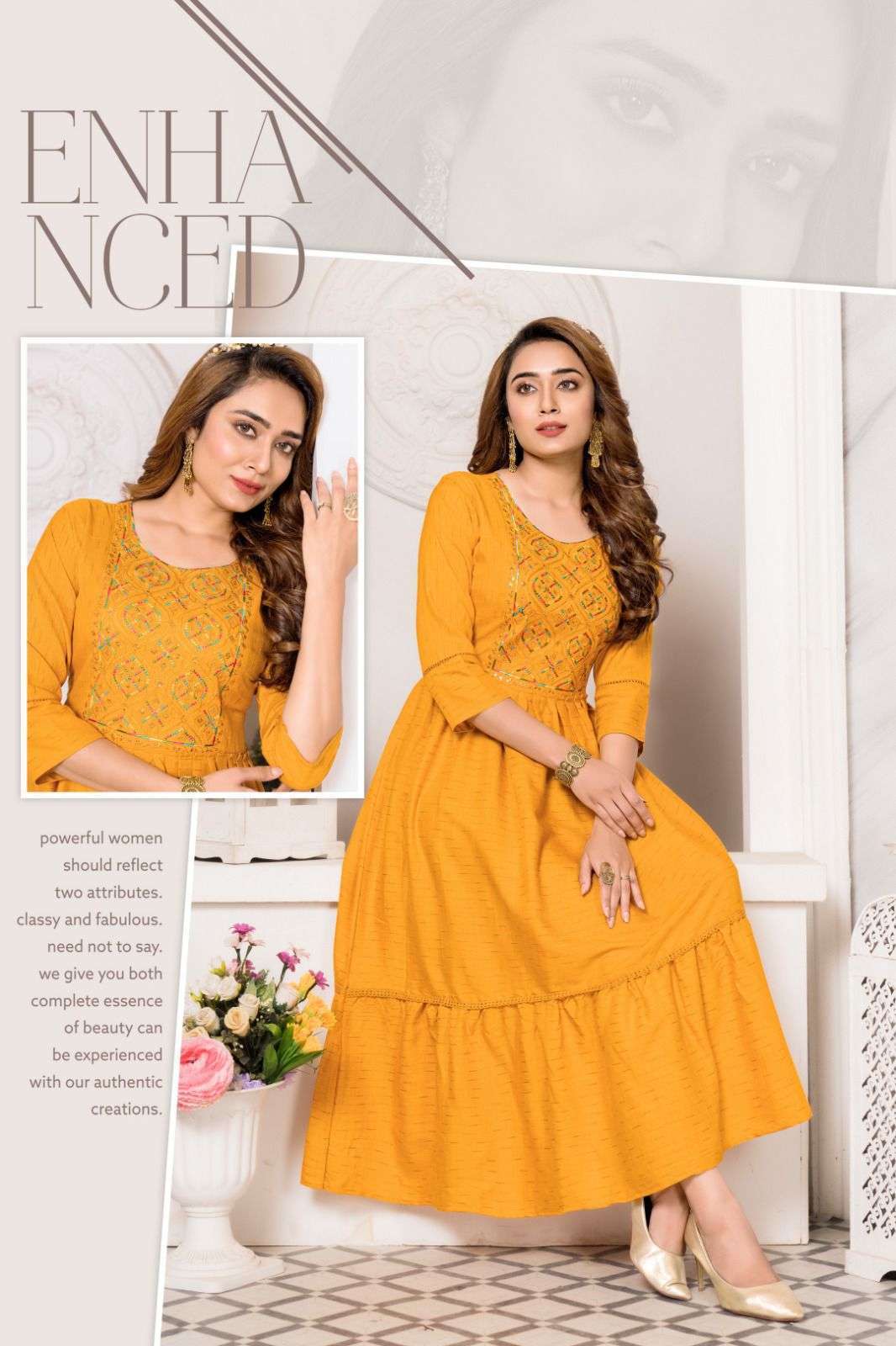 HIRWA Saanjh Vol.1 Wholesale kurti for boutique