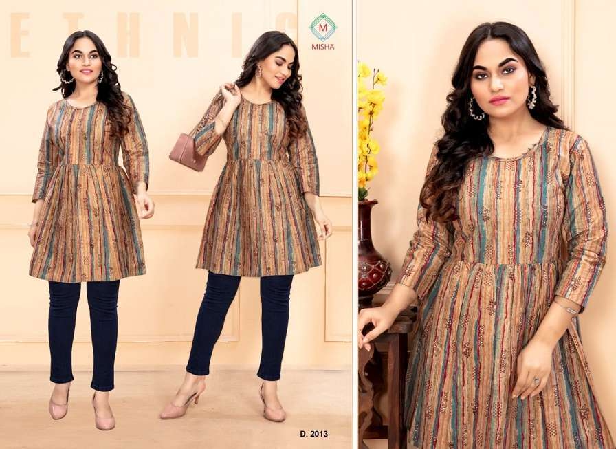 Ganesha Misha Vol-2 – Short Tops Kurti wholesale market