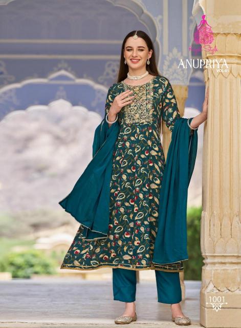 KAJAL STYLE ANUPRIYA Vol.1 Online shopping for Kurtis in Surat