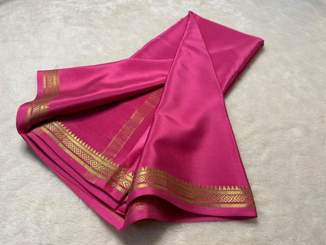 RIONA SEMI MYSORE SILK SAREES MANUFACTURERS IN SURAT TEXTILE MARKET