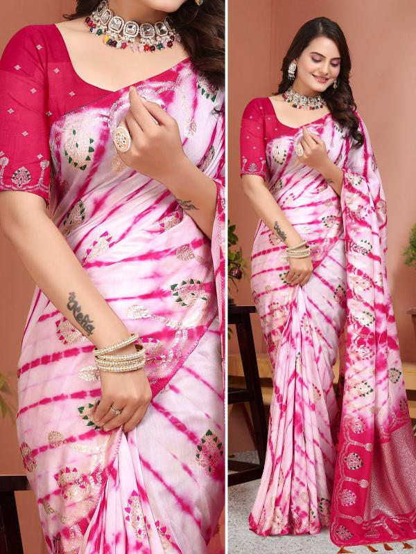 Akshara rajasthani rainbow shibhori wholesalers sarees market surat 