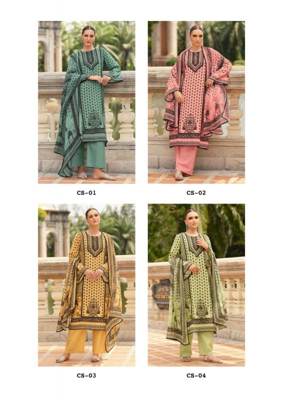 Karma the hermitage shop cross stitch vol 2 cotton wholesale dress material