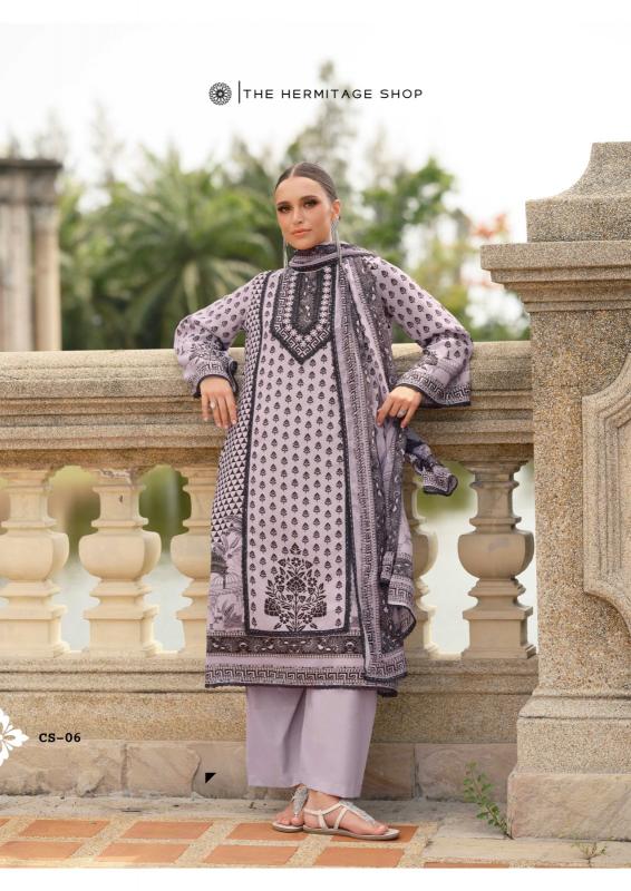 Karma the hermitage shop cross stitch vol 2 cotton wholesale dress material