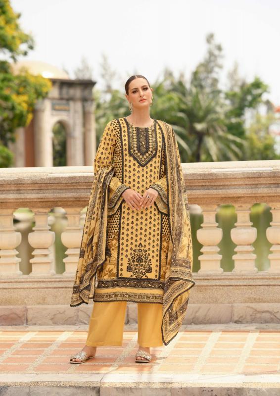 Karma the hermitage shop cross stitch vol 2 cotton wholesale dress material