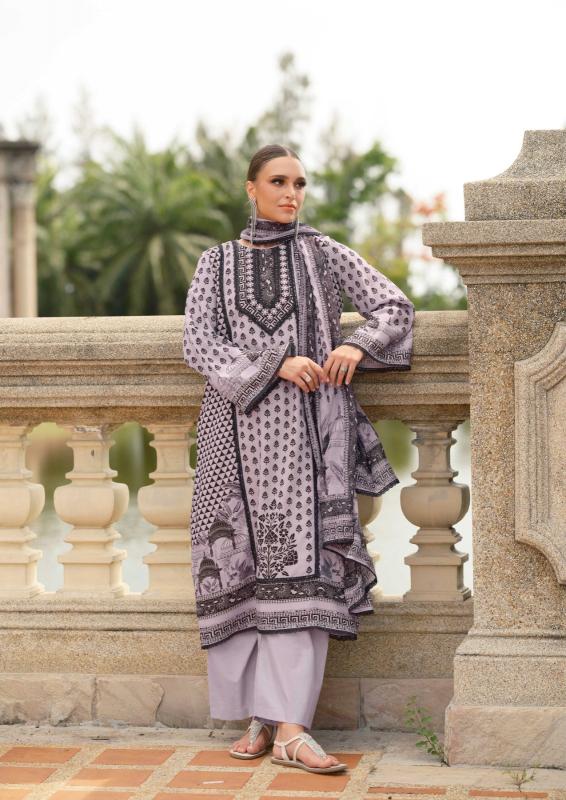 Karma the hermitage shop cross stitch vol 2 cotton wholesale dress material