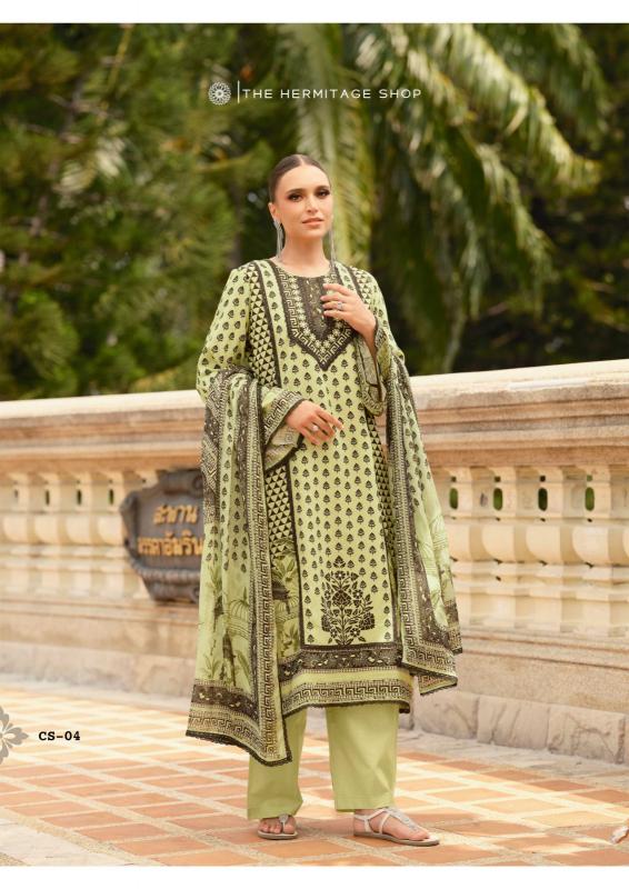 Karma the hermitage shop cross stitch vol 2 cotton wholesale dress material