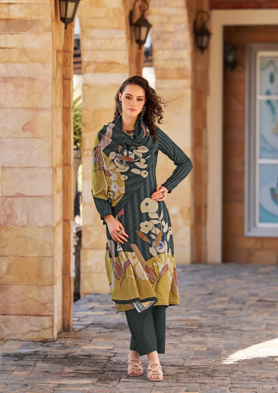 Karma the hermitage zara handwork batik print dress material wholesale