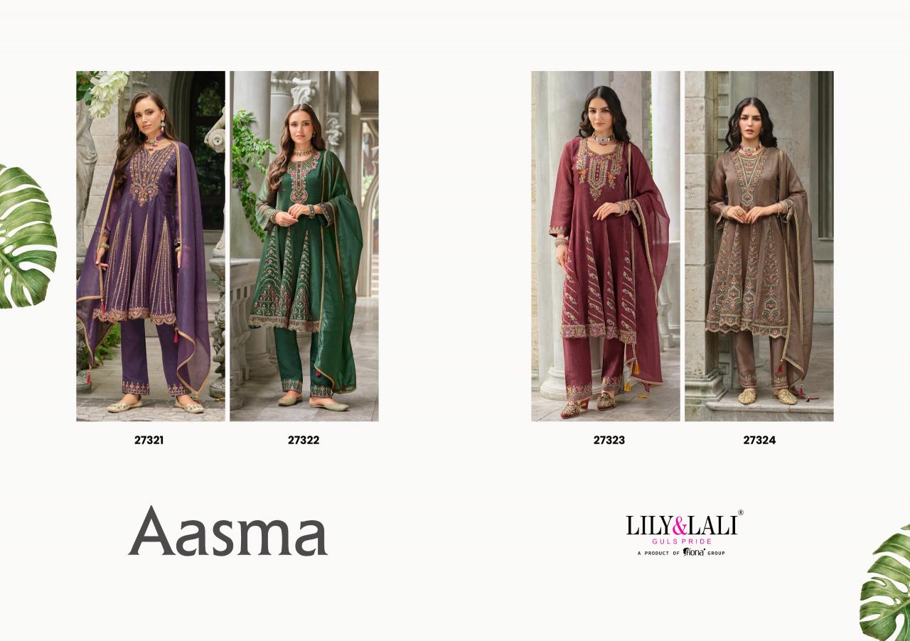 Lily & lali aasma 3 pcs kurti branded clothes wholesale market in india