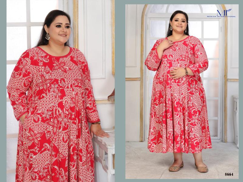 Moksh International plus size color vol- 2 wholesale kurti manufacturer
