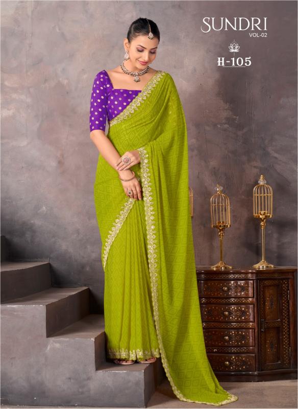 Shorya stavan sundri vol-2 soft georgette wholesale saree for business