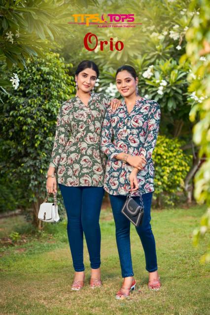Tips & tops orio fancy short top wholesale clothing markets india
