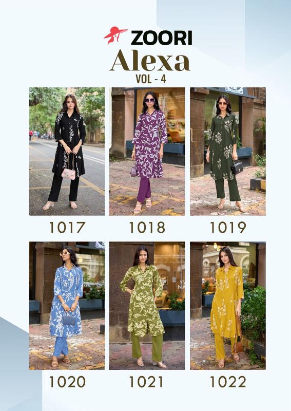 Zoori alexa vol 4 coord set wholesalers in india for clothes