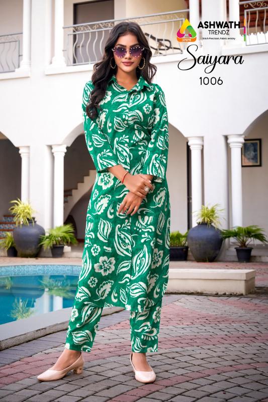 Ashwath saiyara printed coord set gujarat hole wholesale market
