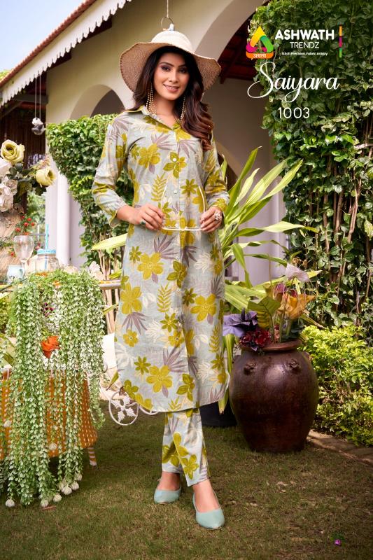 Ashwath saiyara printed coord set gujarat hole wholesale market