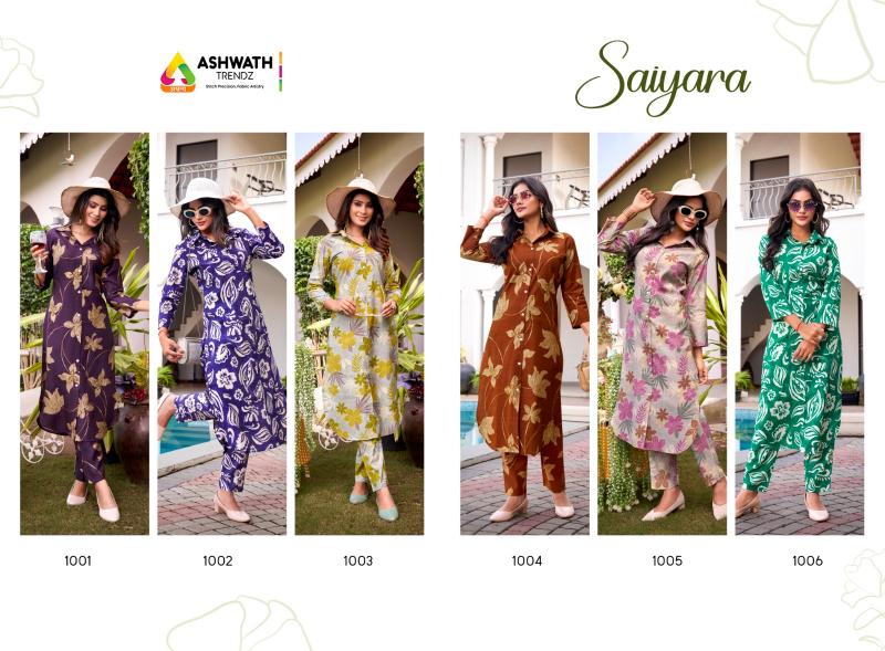 Ashwath saiyara printed coord set gujarat hole wholesale market