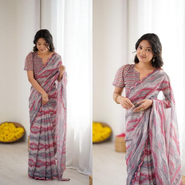 GC soft georgette silk saree shopping in surat
