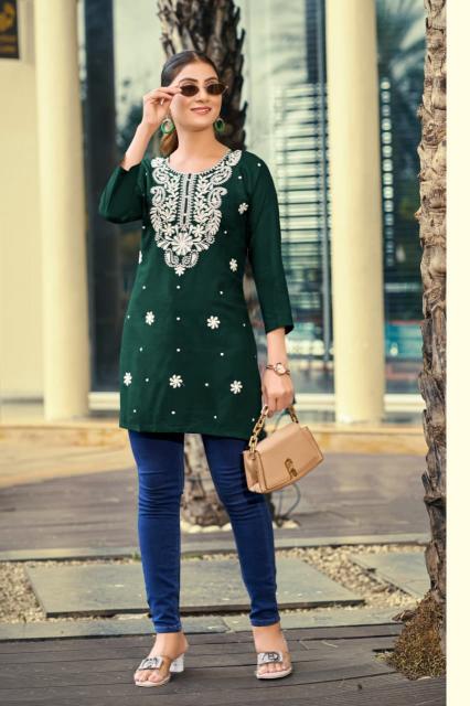 Ossm nora vol 7 fancy short tops surat wholesale market