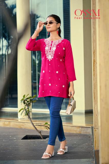 Ossm nora vol 7 fancy short tops surat wholesale market