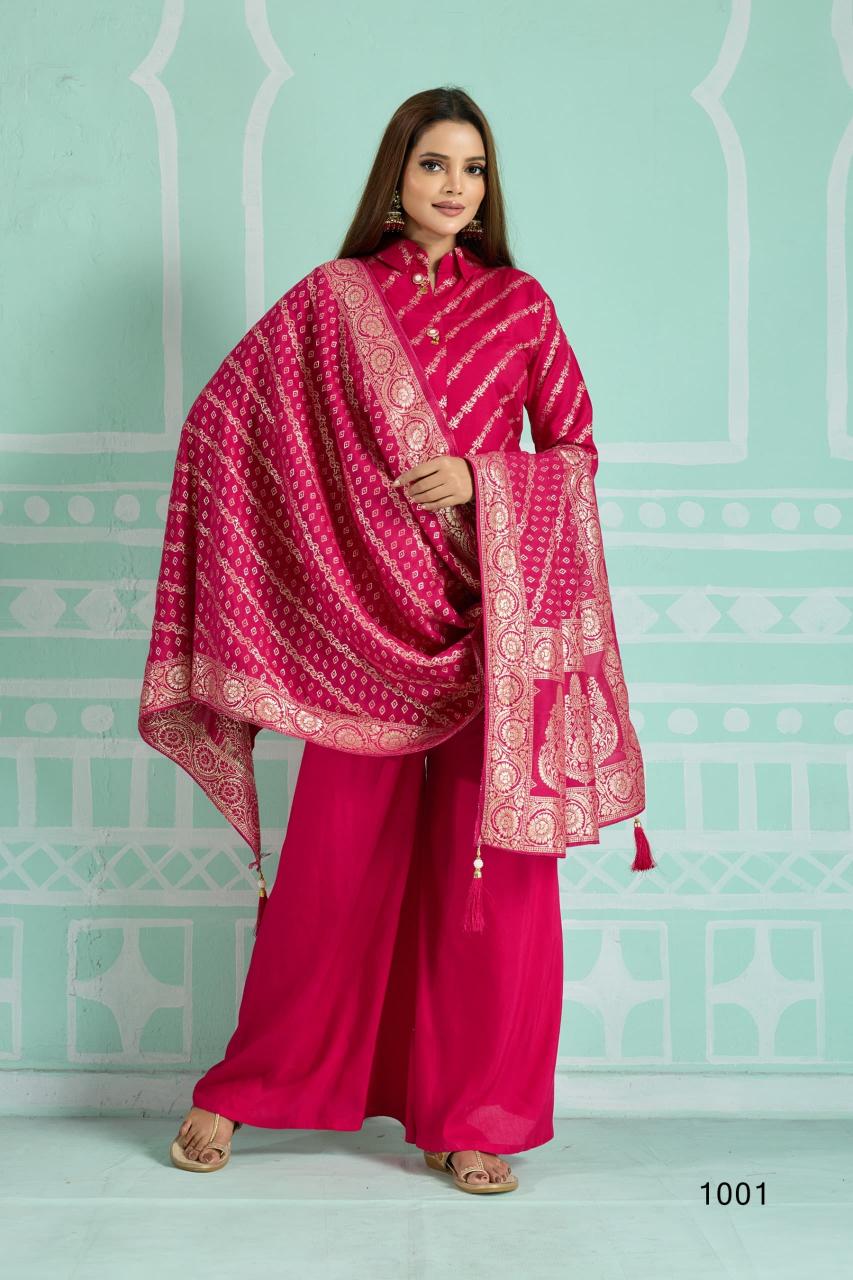 Shorya almas kurti plazzo dupatta set wholesale market in surat with price