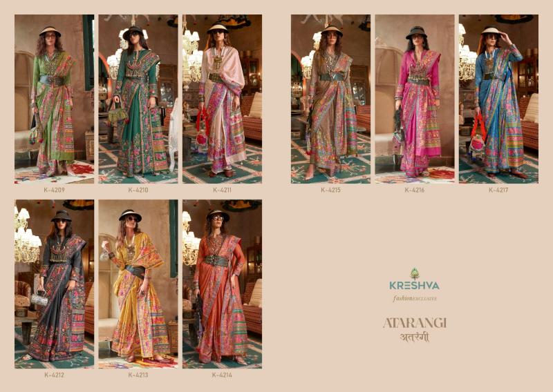 Shorya krehsva atrangi silk wholesalers sarees market