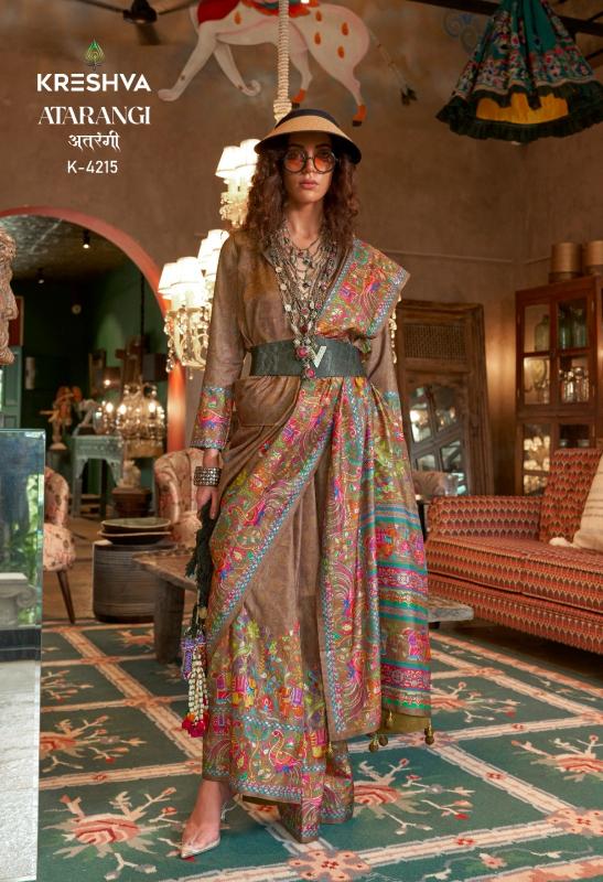 Shorya krehsva atrangi silk wholesalers sarees market