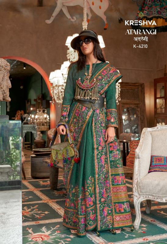 Shorya krehsva atrangi silk wholesalers sarees market