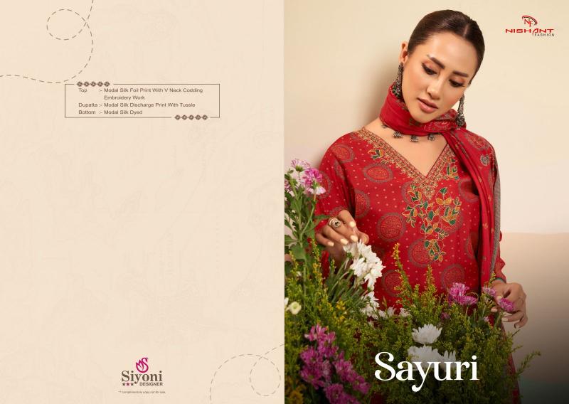 Shorya nishant sayuri dress material wholesale market in pune