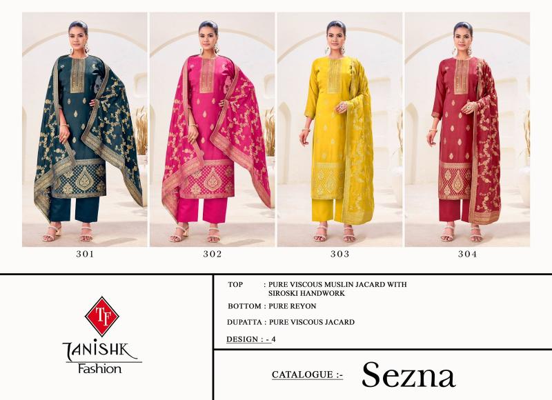 Shorya tanishk sezna dress material wholesale market in hyderabad