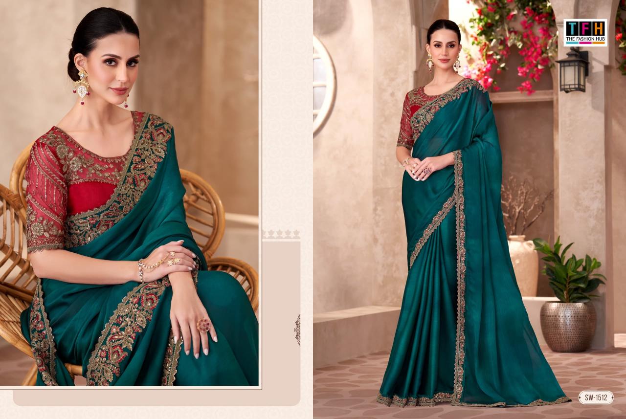 Shorya TFH sandal wood vol-15 saree shop wholesale