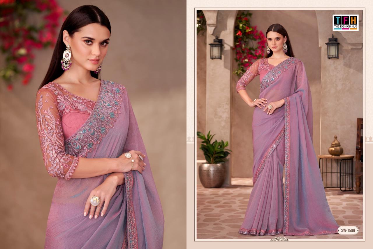 Shorya TFH sandal wood vol-15 saree shop wholesale