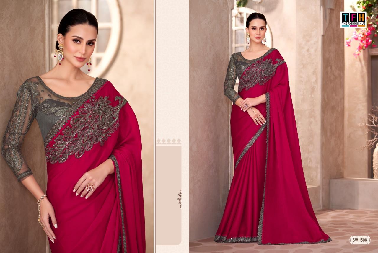 Shorya TFH sandal wood vol-15 saree shop wholesale