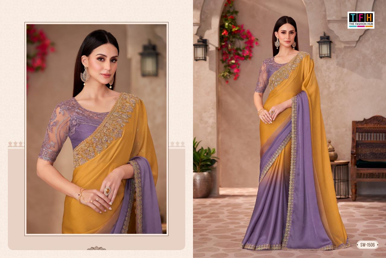 Shorya TFH sandal wood vol-15 saree shop wholesale