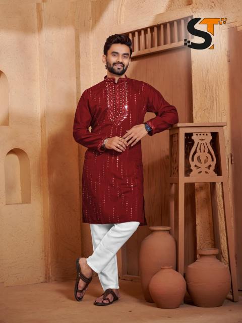 Shree salasar traditional mirror work kurta pajama clothes vendors wholesale